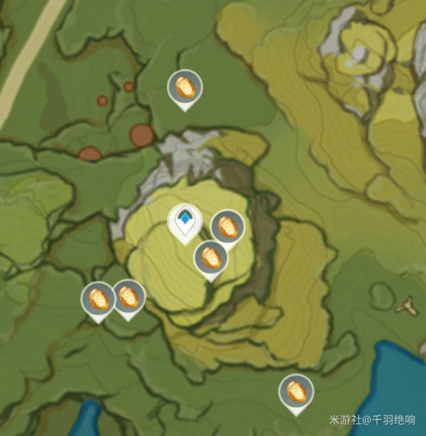 原神石珀采集路线,原神