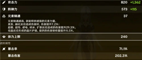 凝光毕业面板是多少,原神