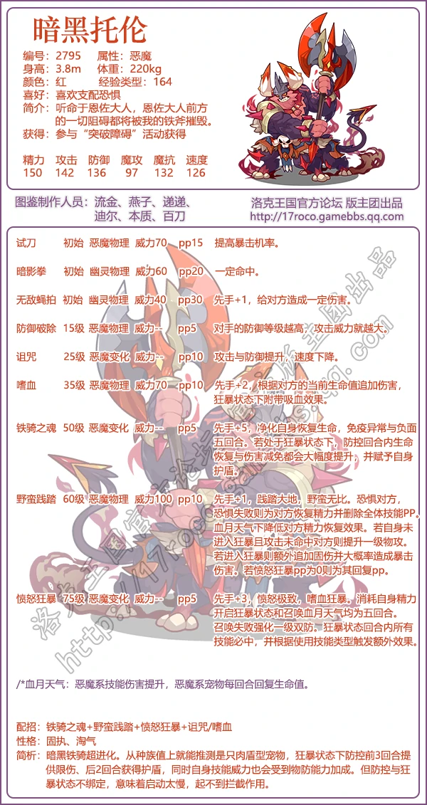 暗黑力量凝结图鉴大全
