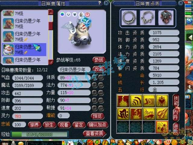 普陀山装备69级展示图,梦幻西游