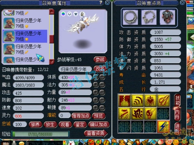 普陀山装备69级展示图,梦幻西游