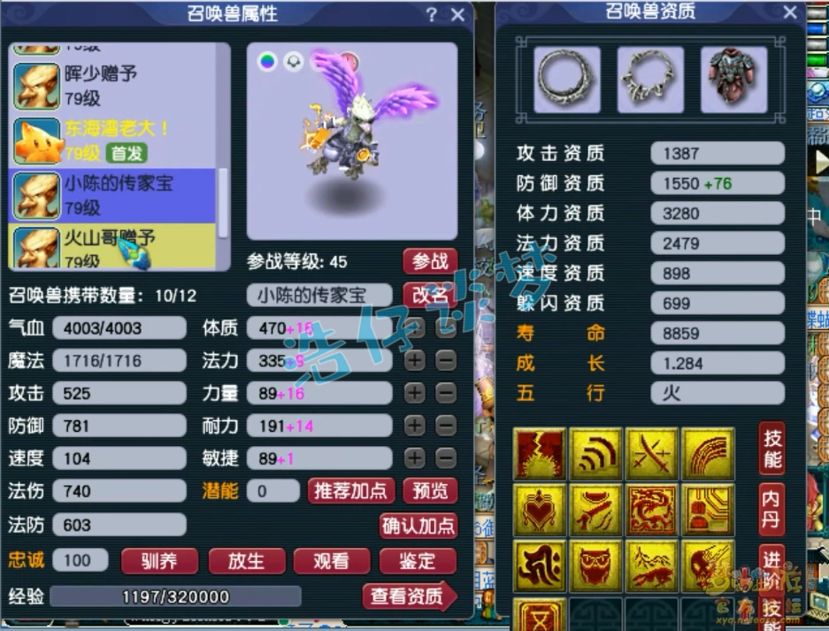 魔方寸山69级装备展示,梦幻西游