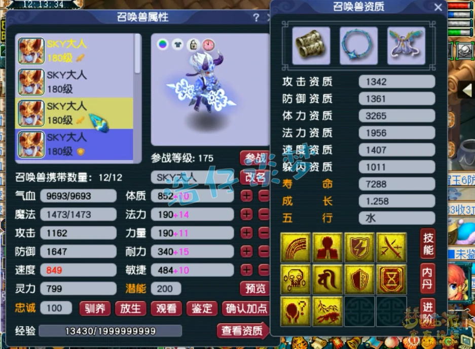 大唐装备175级展示图,梦幻西游