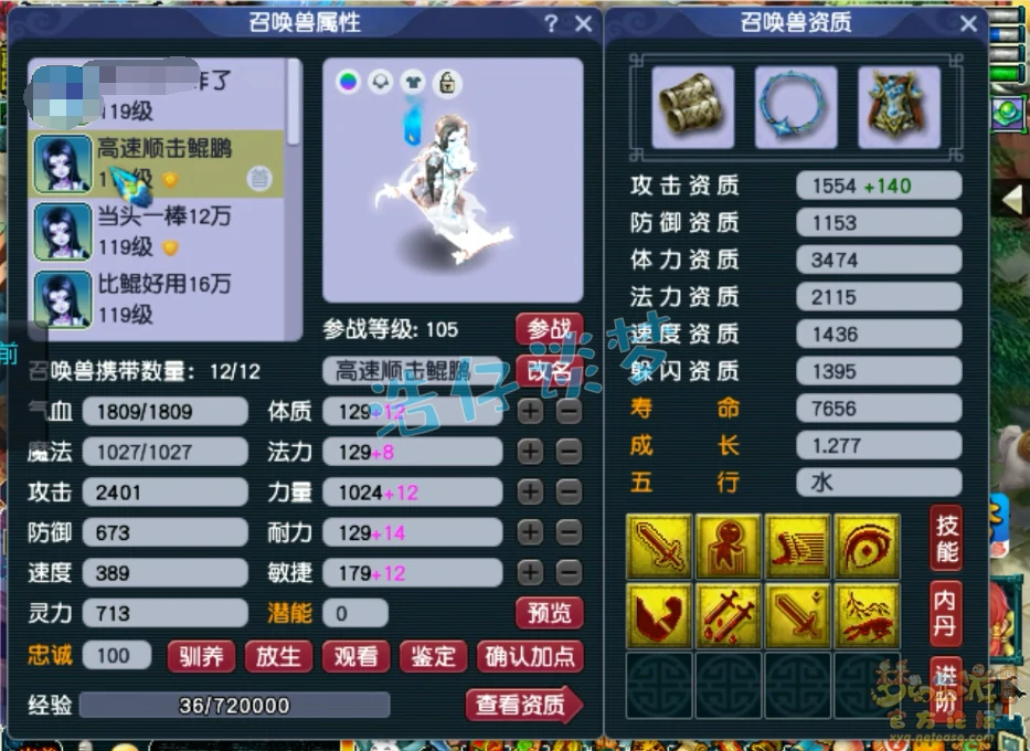 109方寸山装备展示图,梦幻西游