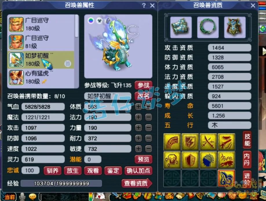 无底洞175级辅助装备展示图,梦幻西游