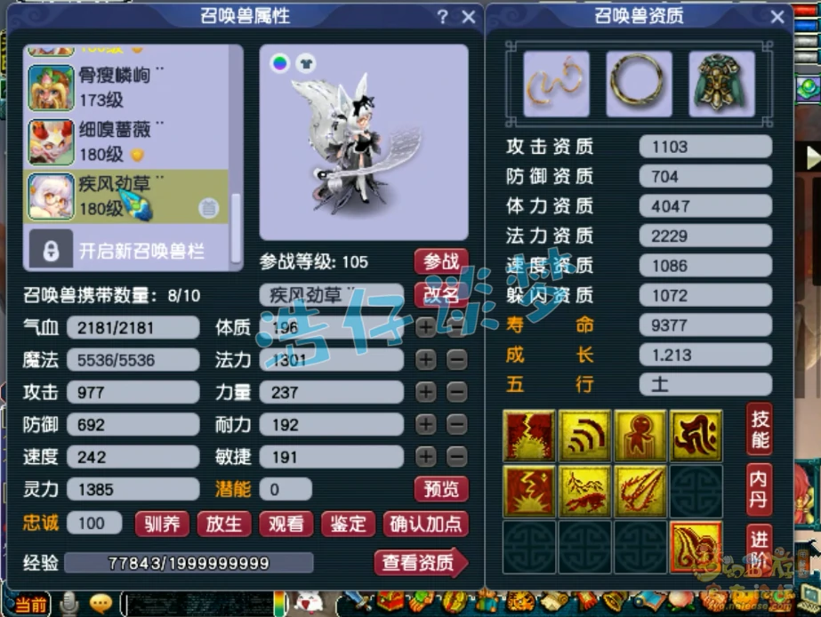 无底洞175级辅助装备展示图,梦幻西游