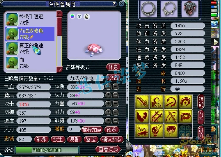 花果山69级装备展示图,梦幻西游