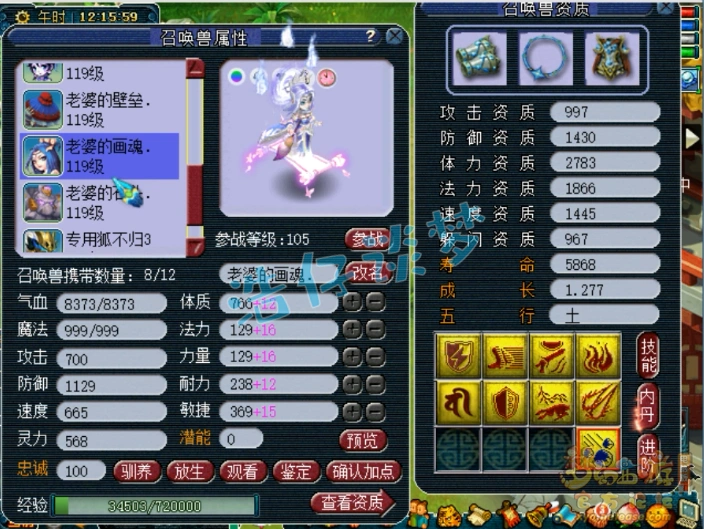 天地普陀配置推荐109级