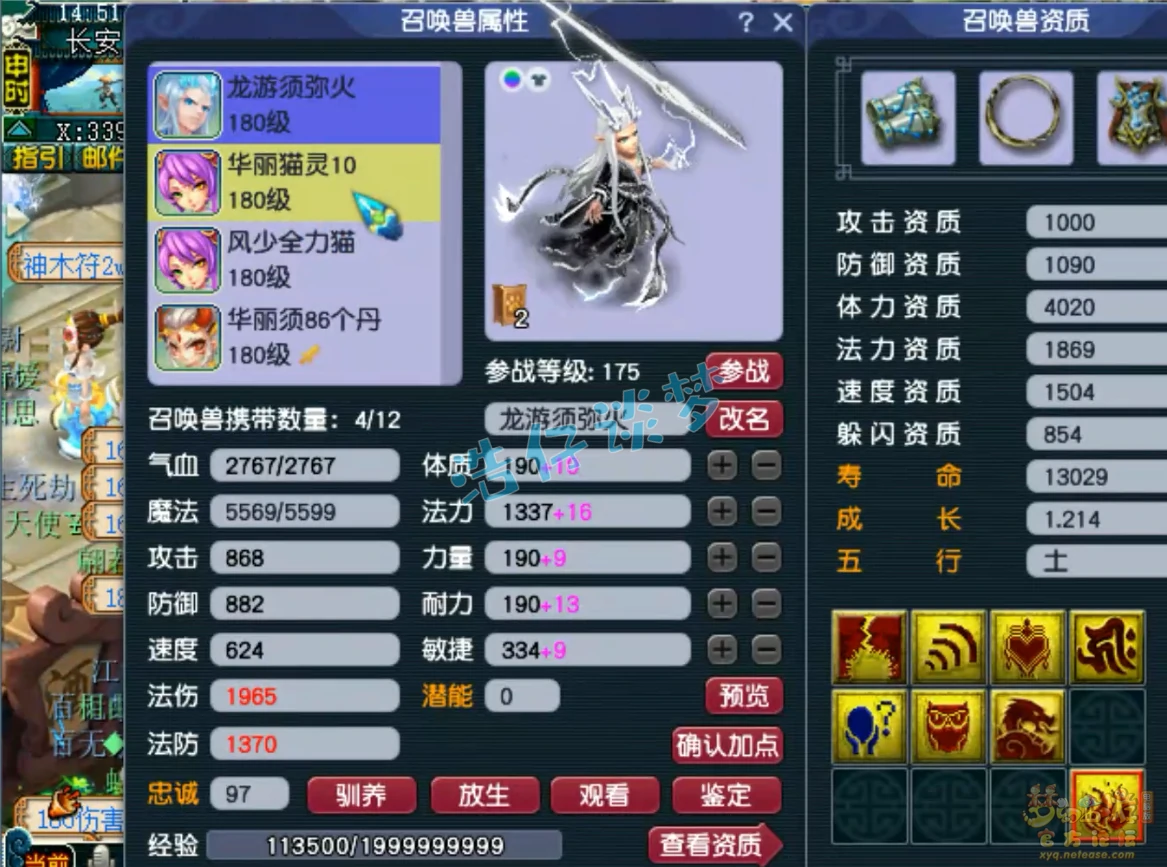 九黎城服战装备175级展示图,梦幻西游