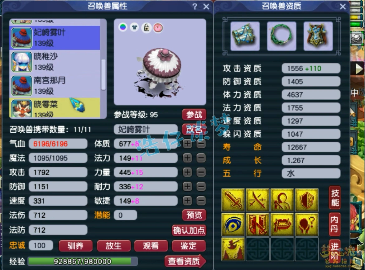 血攻宠配置