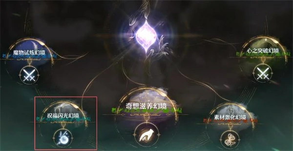 祝福闪光幻境幽灵列车试炼在哪,无限暖暖