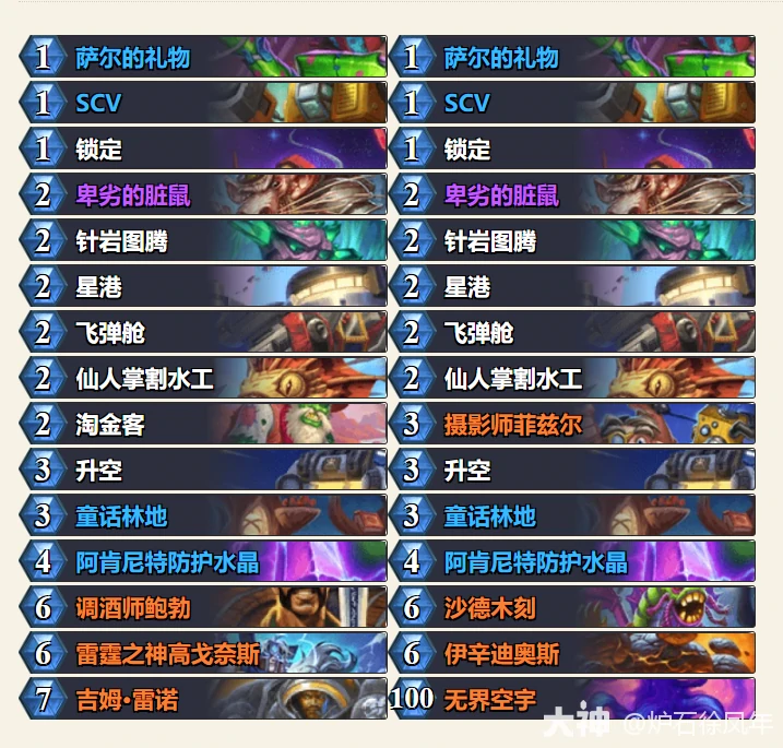 炉石传说有限萨卡组代码分享,炉石传说