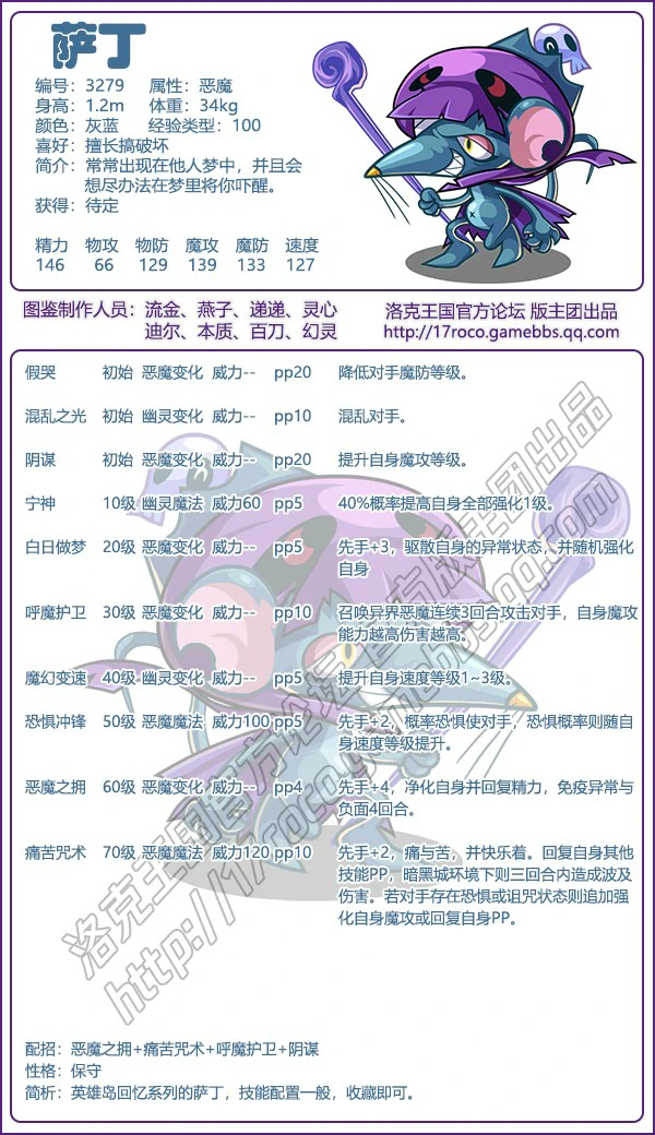 萨丁技能表