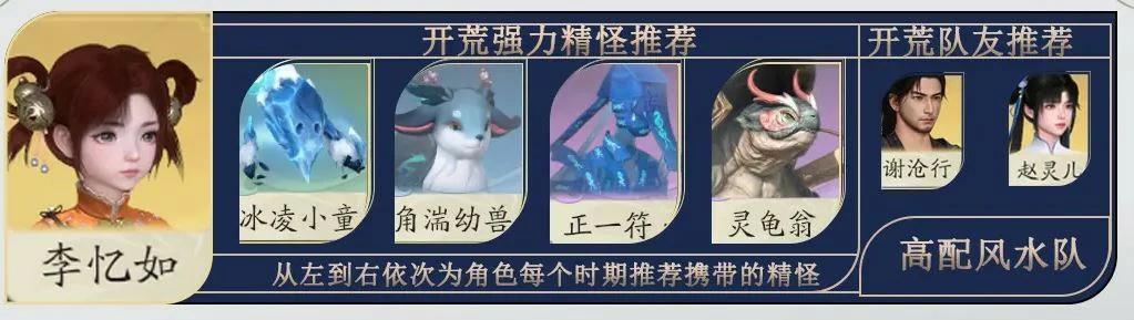 李忆如御灵推荐
