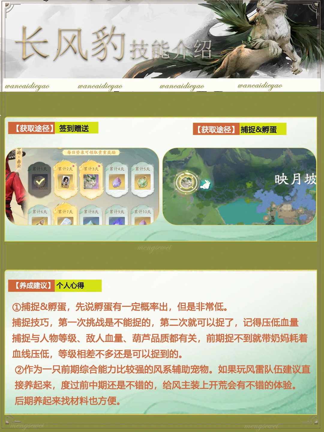 长风豹怎么得