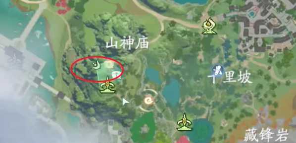 山神庙地灵洞天宝箱全收集攻略
