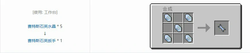 应用能源2工具合成表大全