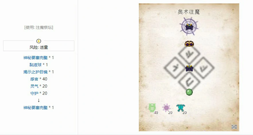 神秘时代6装备合成表,我的世界
