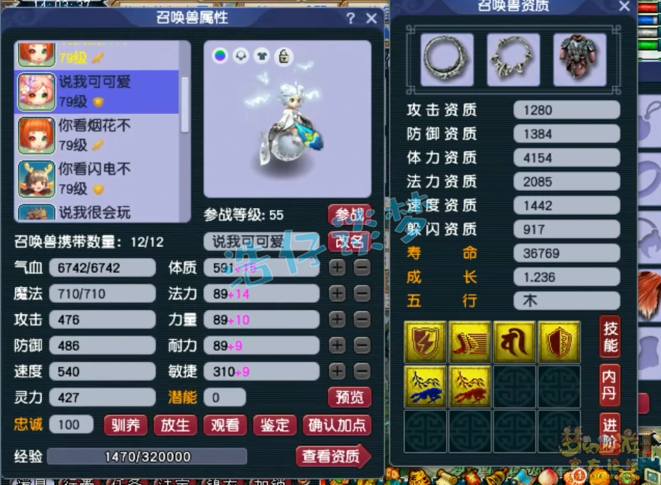 魔方寸单挑配置69级,梦幻西游