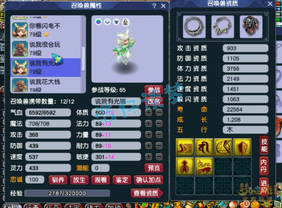 魔方寸单挑配置69级,梦幻西游