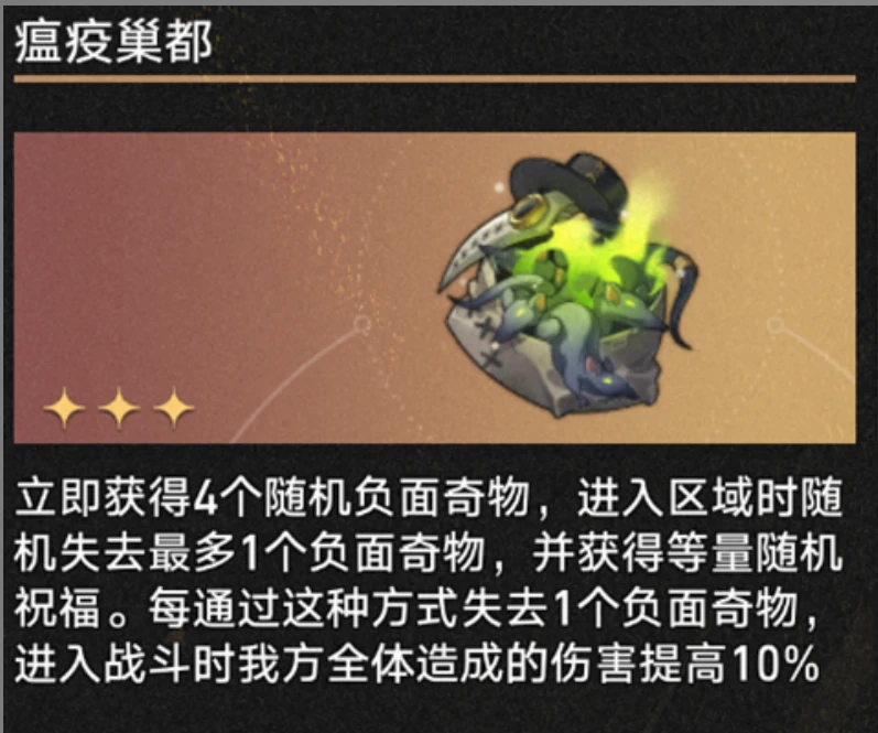 3.1瘟疫巢都奇物效果一览,星穹铁道