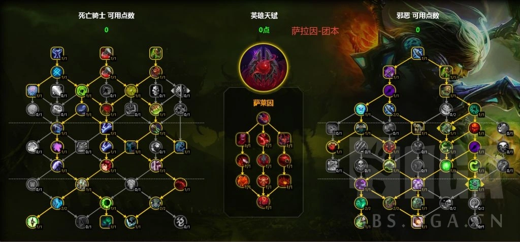 11.1邪dk天赋推荐,魔兽世界