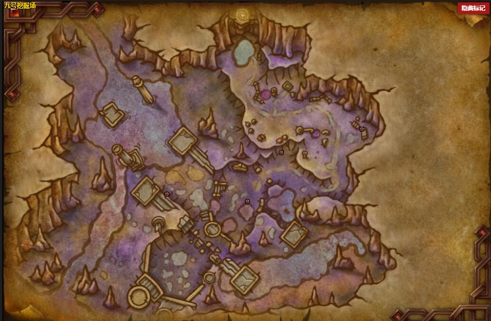 魔兽世界九号挖掘场坚固宝箱位置坐标,魔兽世界
