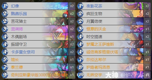 otk灌注牧卡组代码推荐,炉石传说