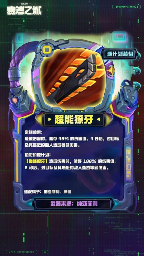 S14超能獠牙装备效果一览