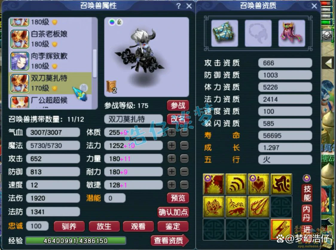 凌波三攻175装备展示,梦幻西游