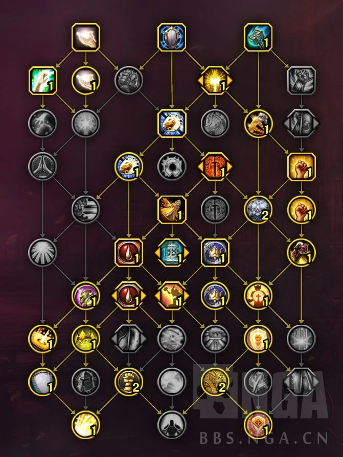 魔兽世界11.1防骑天赋选择,魔兽世界