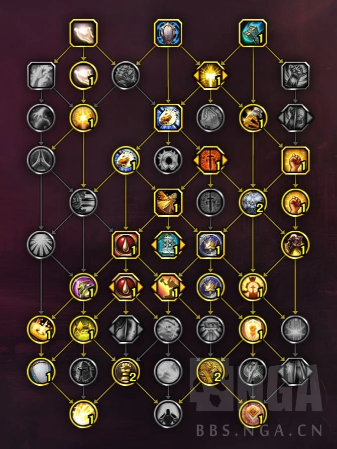 魔兽世界11.1防骑天赋选择,魔兽世界