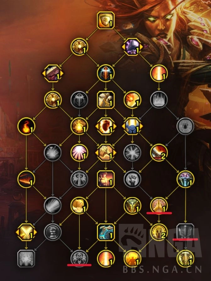 魔兽世界11.1防骑天赋选择,魔兽世界
