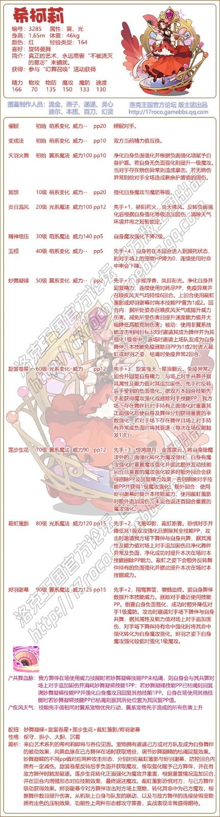 希柯莉技能搭配