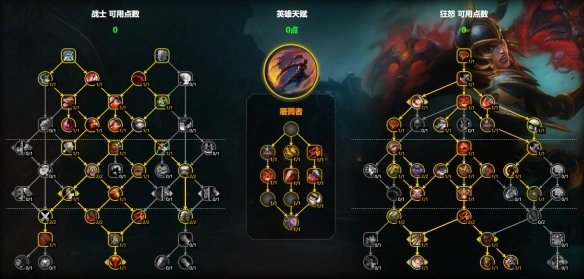 团本狂暴战天赋配置图示