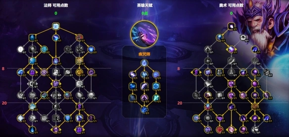 疾咒师单体天赋示意图