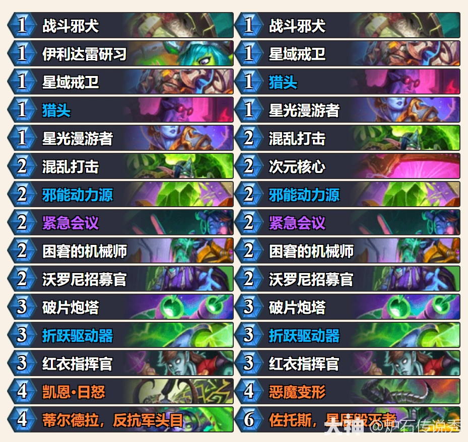 漫游翡翠梦境抢先乱斗乘务瞎卡组推荐,炉石传说