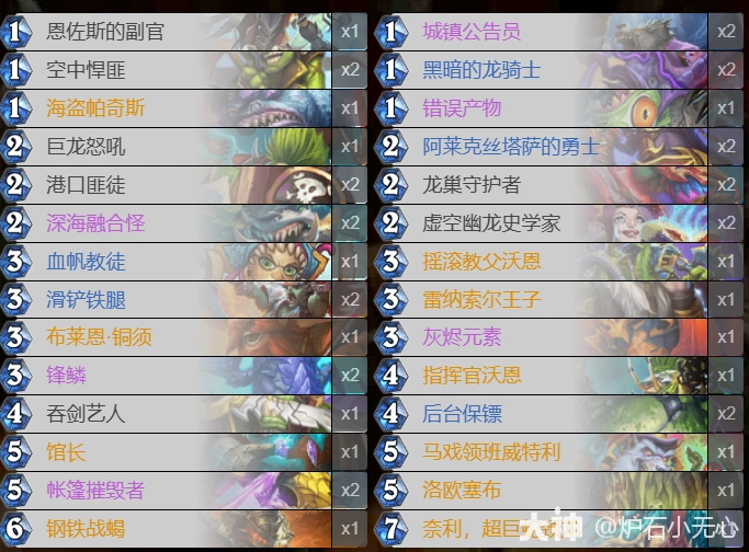 漫游翡翠梦境狂野模式光牙龙战卡组推荐,炉石传说