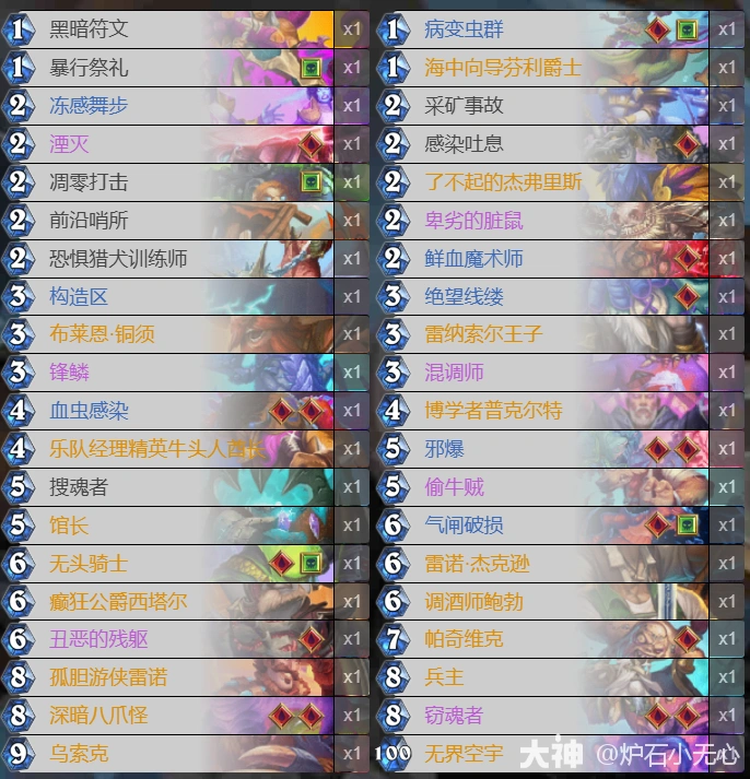 漫游翡翠梦境狂野模式红红绿DK卡组推荐,炉石传说