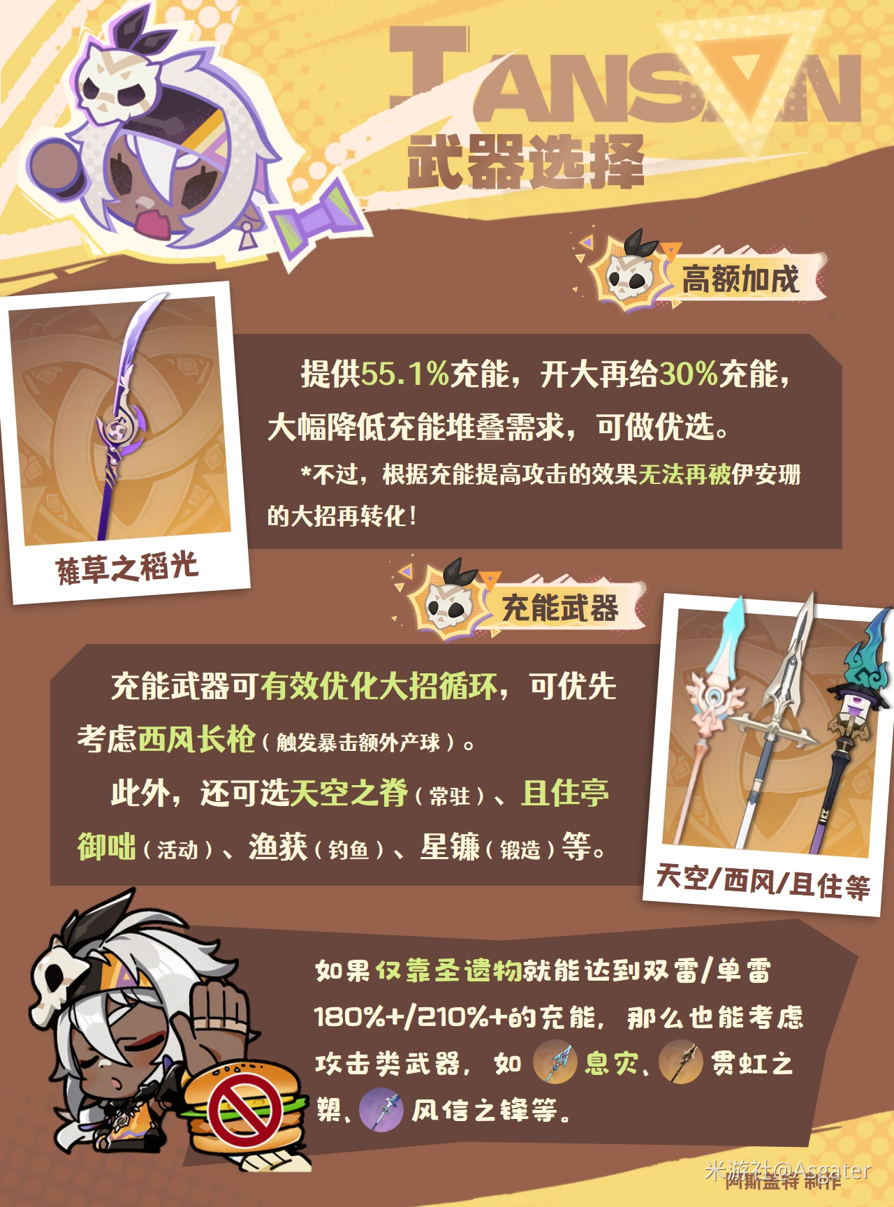 伊安珊武器推荐,原神