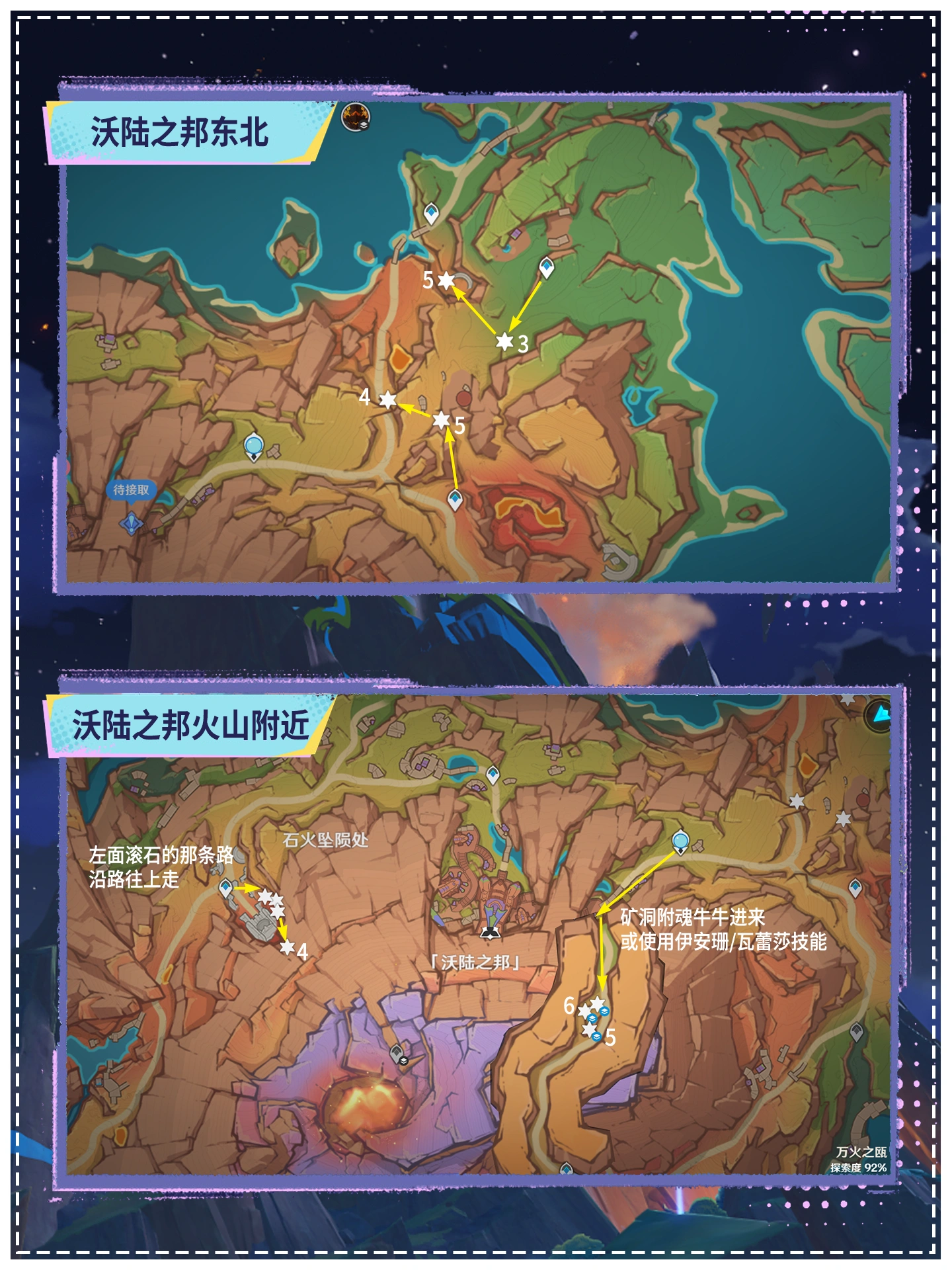 琉鳞石采集路线,原神