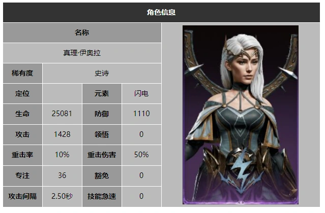雷系法师技能展示