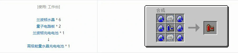 工业升级工具合成表大全,我的世界