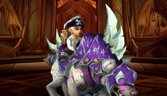 紫罗兰装甲惊哮犬购买界面,魔兽世界攻略