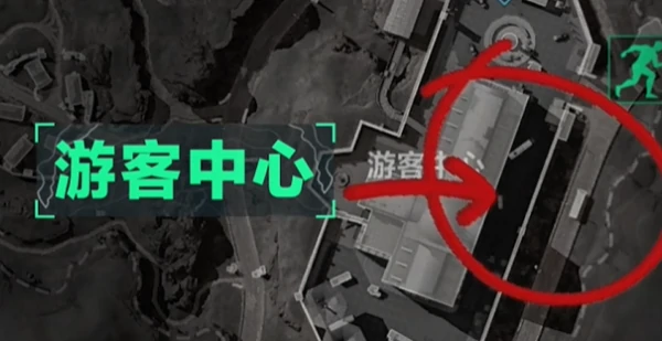 入口地形示意图