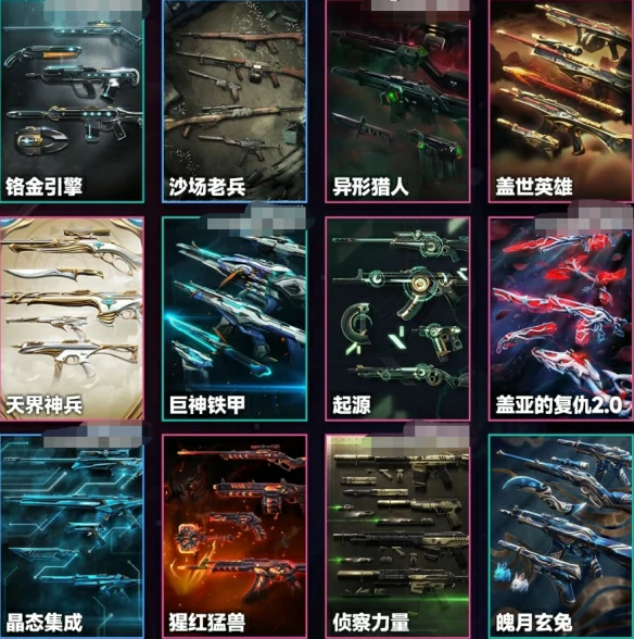 夜市4月皮肤一览2025,无畏契约
