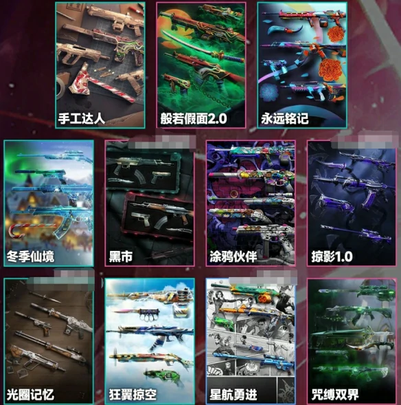 夜市4月皮肤一览2025,无畏契约