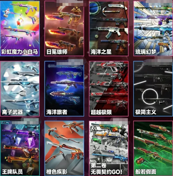 夜市4月皮肤一览2025,无畏契约