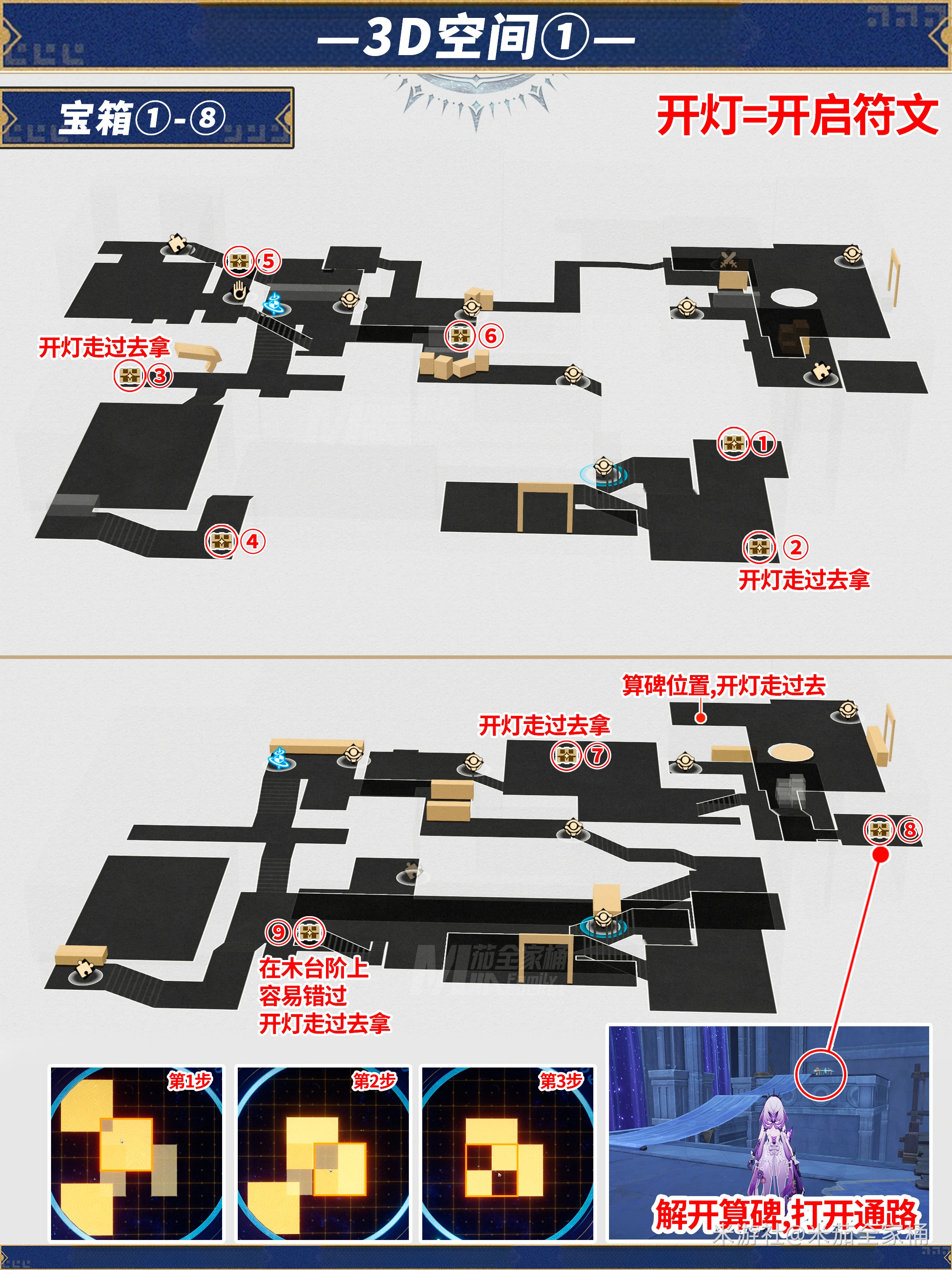 龙骸古城斯缇科西亚全宝箱收集攻略,星穹铁道