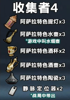 s4赛季收集者所需道具一览,三角洲行动